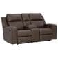 Ashley Lavenhorne Manual Loveseat in Granite, , large