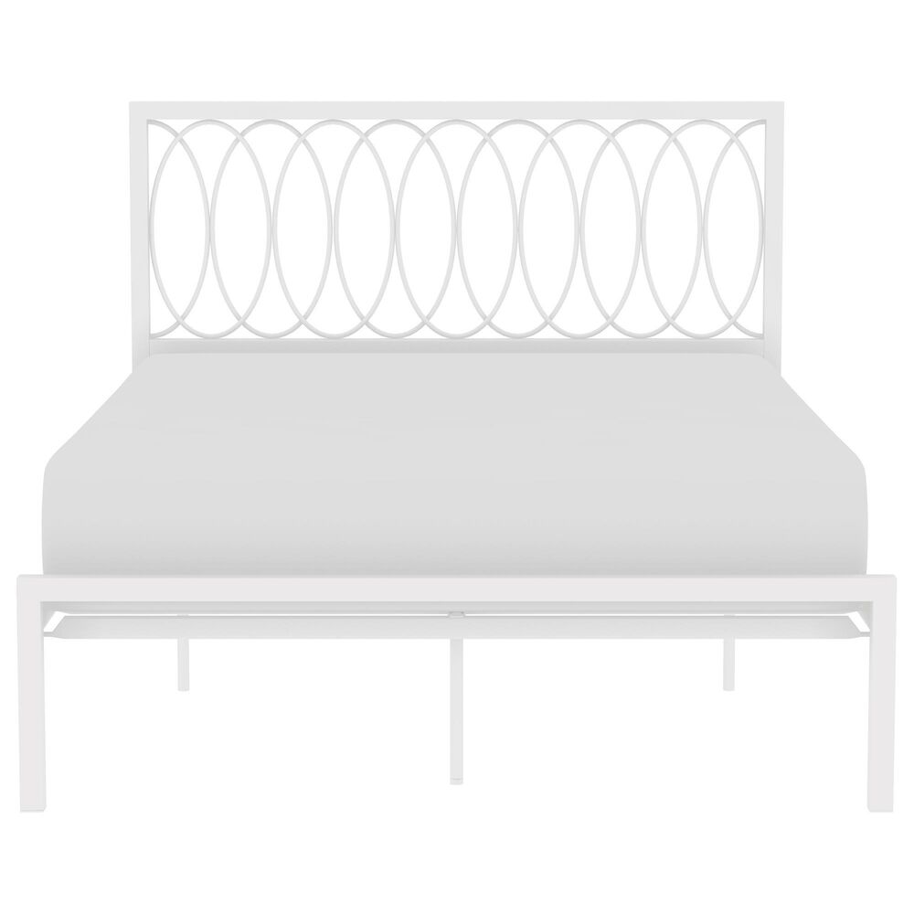 Richlands Furniture Naomi Full Platform Bed in White, , large