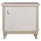 New Heritage Monique 2-Drawer Nightstand with Marble Top in Champagne, , large