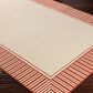 Surya Alfresco 5"3" x 7"7" Rust and Beige Indoor/Outdoor Area Rug, , large
