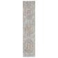 Nourison Astra Machine Washable ASW12 2"2" x 10" Denim and Multicolor Runner, , large
