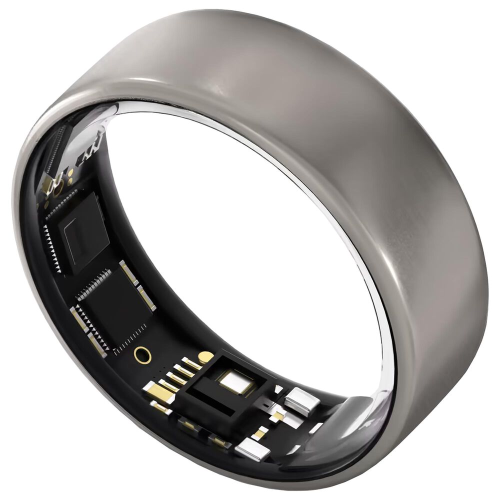 Ultrahuman Ultrahuman Size 6 Activity Tracker Ring Air in Raw Titanium, , large