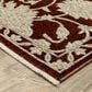 Oriental Weavers Capella Red and Beige 5"3" x 7"6" Area Rug, , large