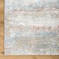 Surya Brunswick 12" x 15" Blue, Taupe, Cream, Tan, Seafoam and Gray Area Rug, , large