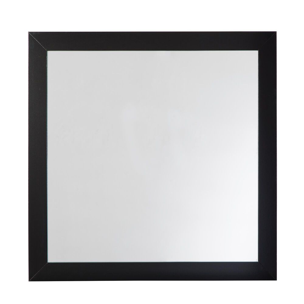Seven Stars Breanne Dresser Mirror in Black, , large