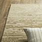 Oriental Weavers Reed 3"3" x 5" Beige and Green Area Rug, , large