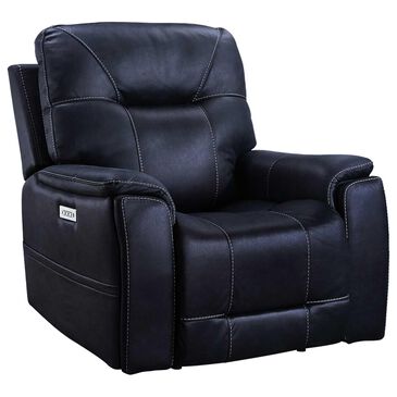 Steve Silver Lexington Power Recliner in Ocean Blue, , large