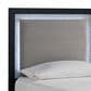 Ashley Maeling Twin Upholstered Panel Bed in Black and Gray, , large