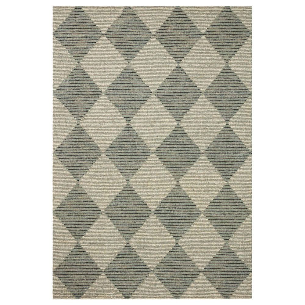 Chris Loves Julia x Loloi Francis 3"6" x 5"6" Spa and Granite Area Rug, , large