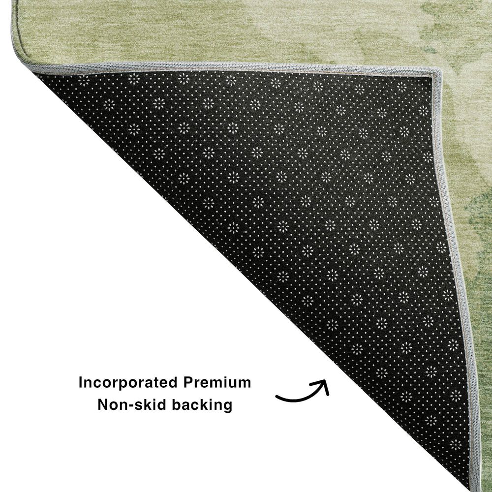 Dalyn Rug Company Odyssey OY120 Green 3&#39; x 5&#39; Area Rug, , large