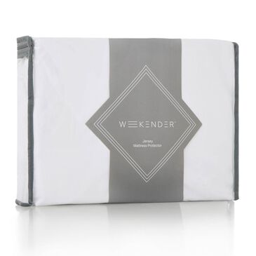 Malouf Weekender Jersey Queen Mattress Protector, , large