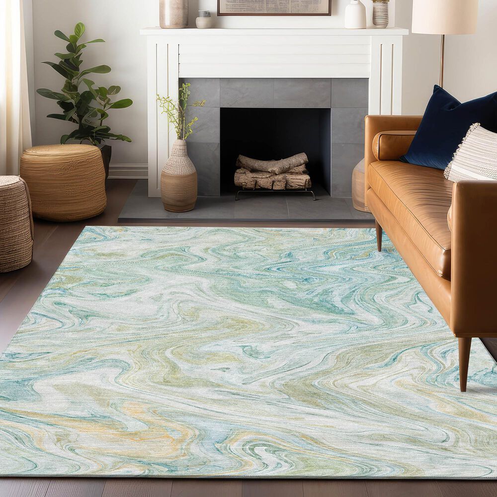 Dalyn Rug Company Ravenna RN8 10&#39; x 14&#39; Sky Area Rug, , large