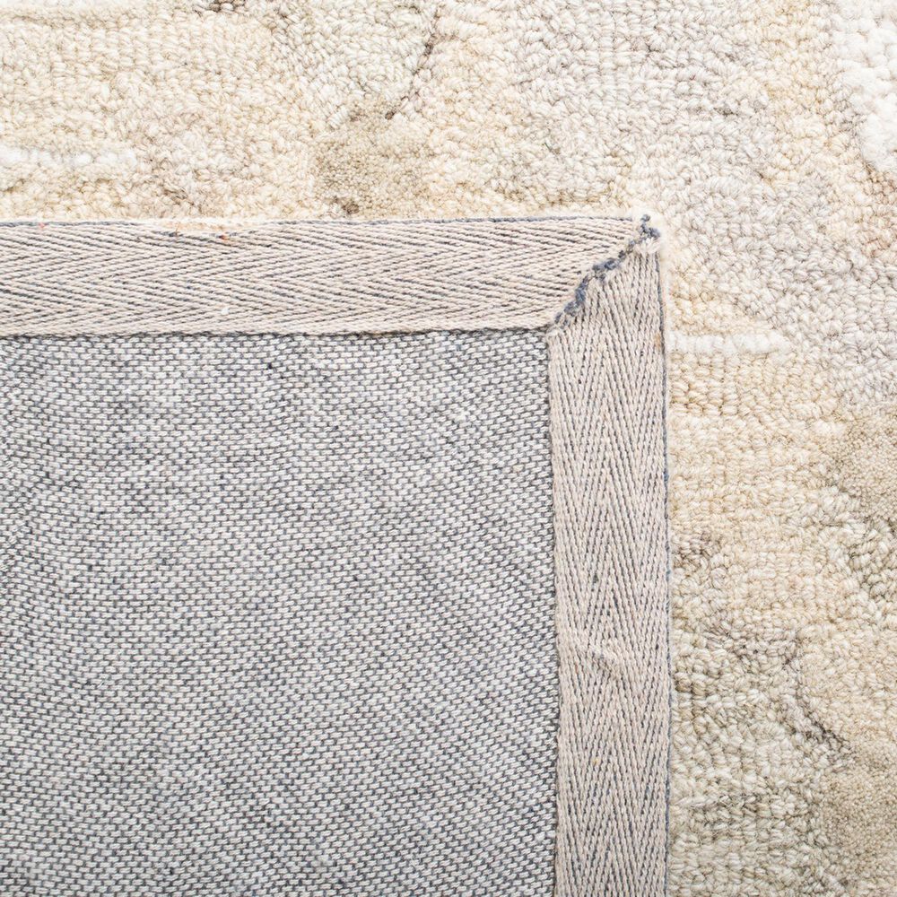 Safavieh Micro-Loop 2&#39;3&quot; x 9&#39; Beige and Gray Runner, , large