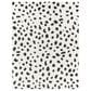Surya Moroccan Shag Black and White 7"10" x 10"2" Area Rug, , large