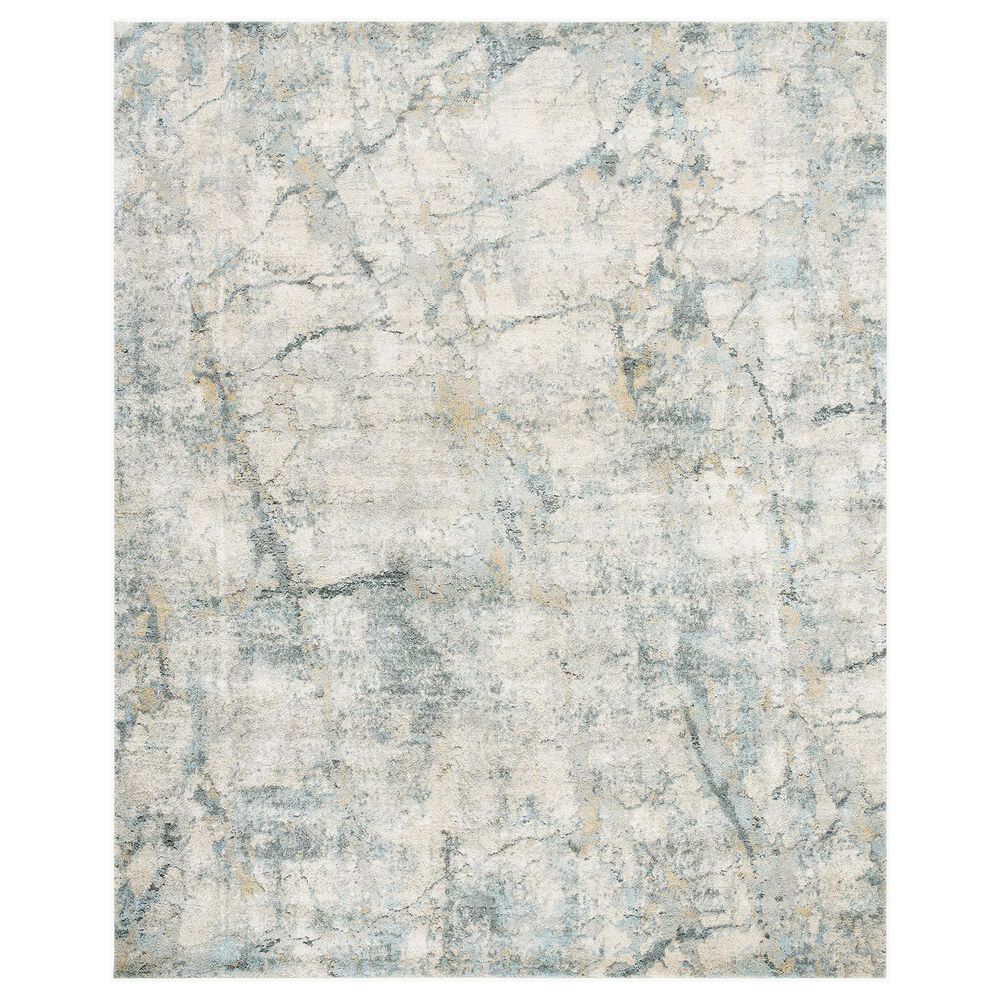 Surya Avellino 2" x 2"11" Light Beige, Gray, Pale Blue, Tan, Deep Teal and Denim Area Rug, , large