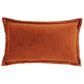 Vista Haus Conner 13" x 22" Lumbar Throw Pillow in Paprika, , large