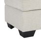 Ashley Cashton Ottoman in Snow, , large