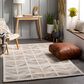 Surya Scandi 10" x 14" Black, Tan, Gray, Beige and Cream Area Rug, , large