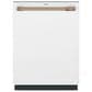 Cafe 24" Built-In Smart Dishwasher in Matte White, , large
