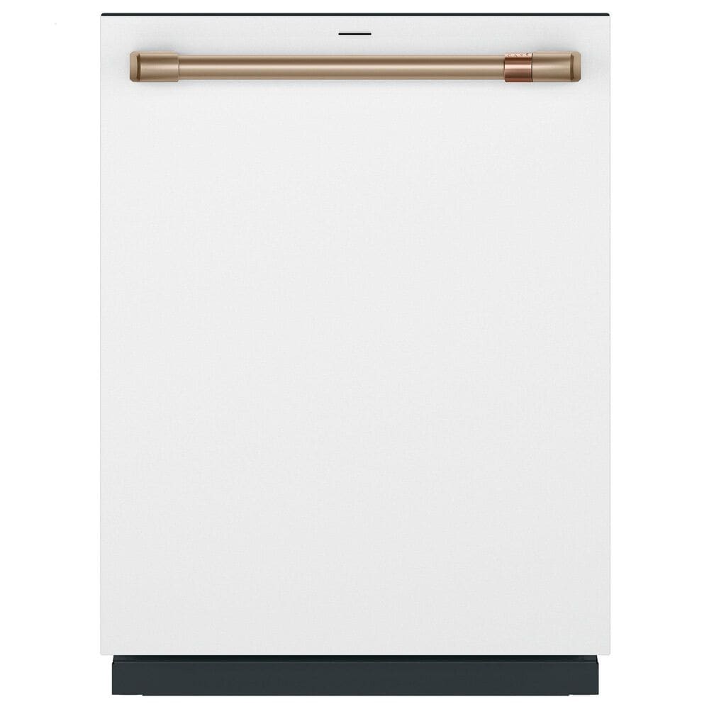 Cafe 24" Built-In Smart Dishwasher in Matte White, , large