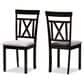 Baxton Studio Rosie Side Chair in Espresso Brown (Set of 2), , large