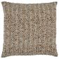 Ashley Vorlane 22" Square Throw Pillow in Tan, Brown and White, , large