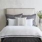 Ann Gish Latera 24" x 14" Pillow in White and Charcoal, , large