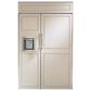 Monogram 42" Smart Built-In Side by Side Refrigerator with Dispenser - Panels Sold Separately, , large