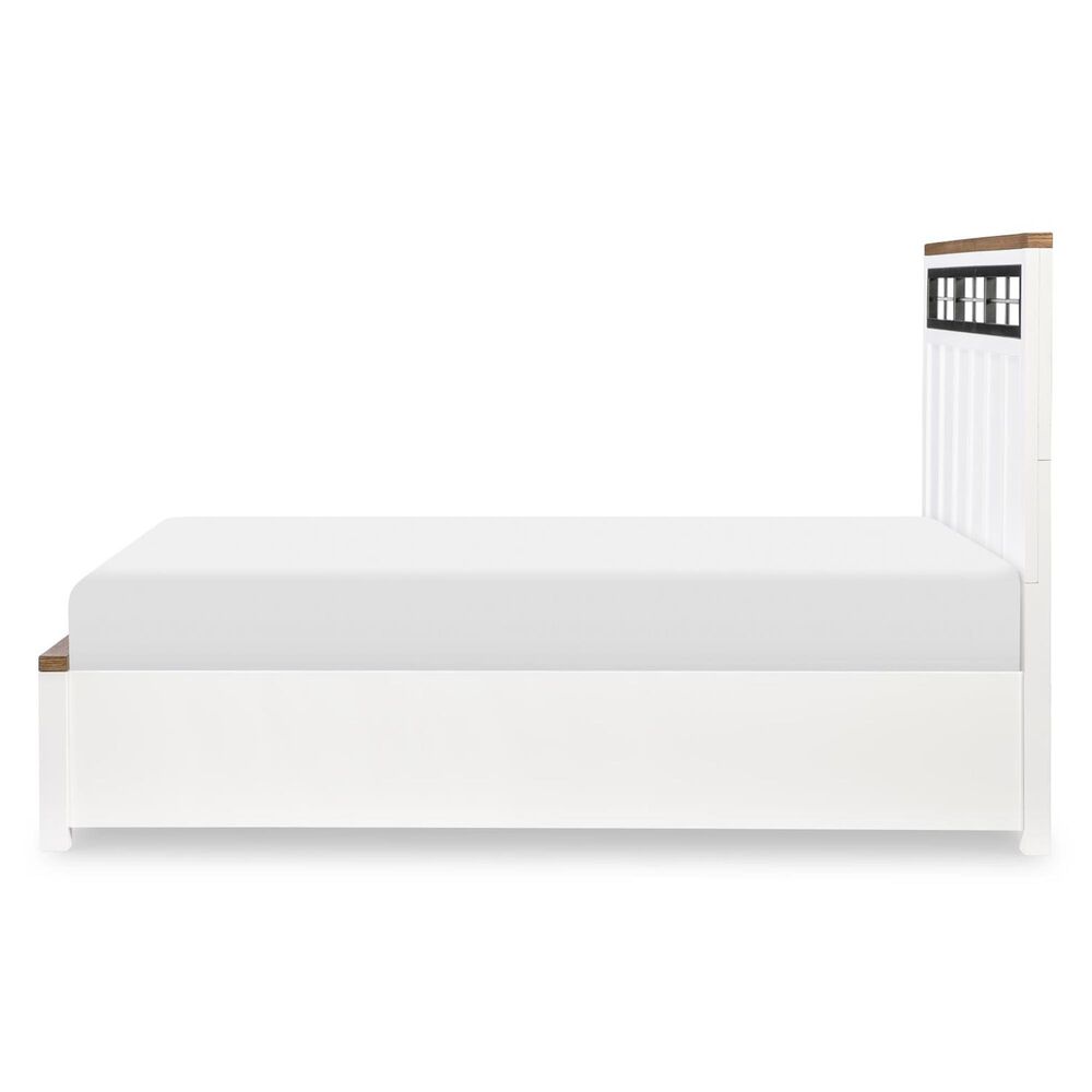 Legacy Classic Dutton 5-Piece Full Storage Bedroom Set in Natural White, Toasted Coconut and Aged Black, , large