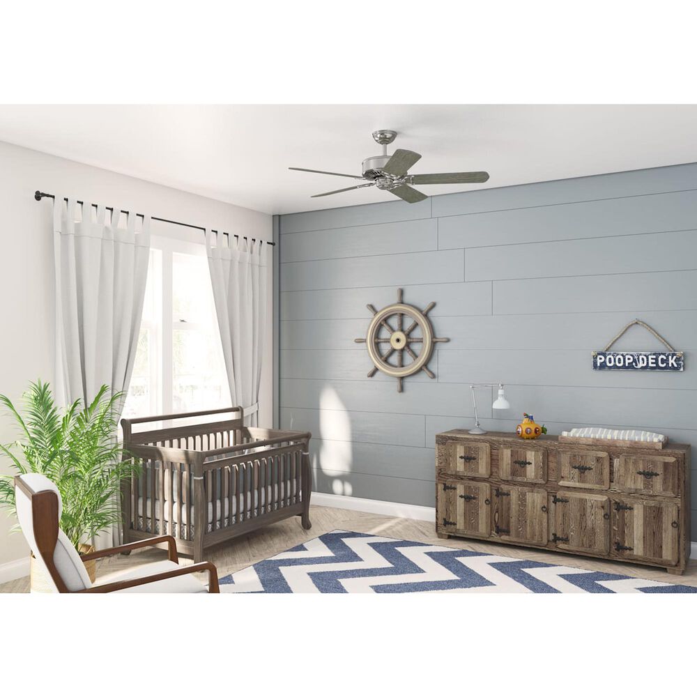 Hunter Panama 54&quot; Ceiling Fan in Brushed Nickel, , large