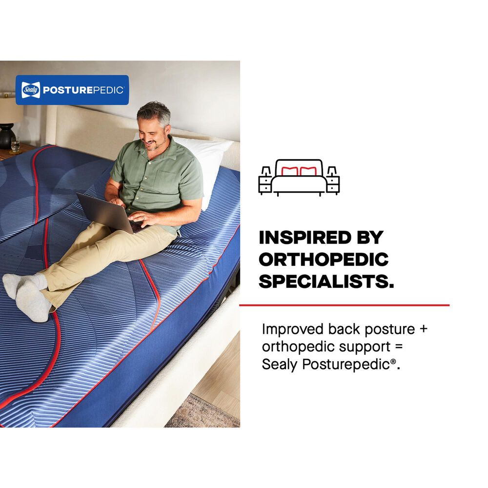 Sealy Posturepedic Spring Kinney Plush Pillow Top King Mattress, , large
