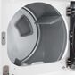 LG 7.3 Cu. Ft. Rear Control Gas Dryer with LG EasyLoad Door and AI Sensing in Alpine White, , large
