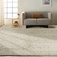 Nourison Riverstone Grey and Ivory 9" x 12" Area Rug, , large