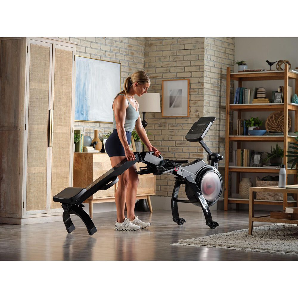 ProForm Pro Trainer 500; Rower with 5 Display, Built-In Tablet Holder and SpaceSaver Design, , large