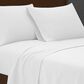 Pem America London Fog Garment Wash 5-Piece Split King Sheet Set in White, , large