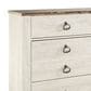 Ashley Willowton 5-Piece Queen Panel Bedroom Set in Whitewash, , large