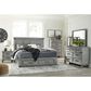 Ashley Russelyn 4 Piece King Bedroom Set in Gray, , large