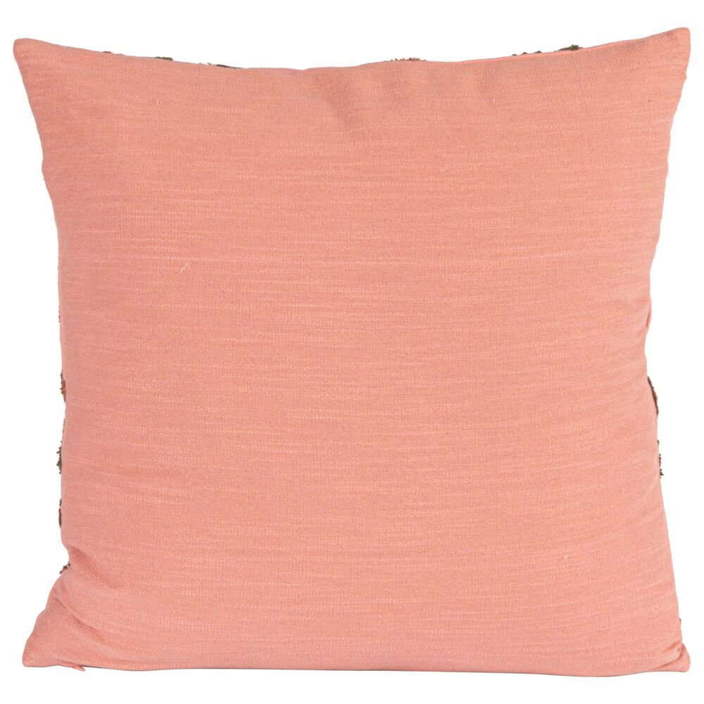 Teak Interiors Sunset Villa 20" x 20" Slub Pillow in Multicolor, , large