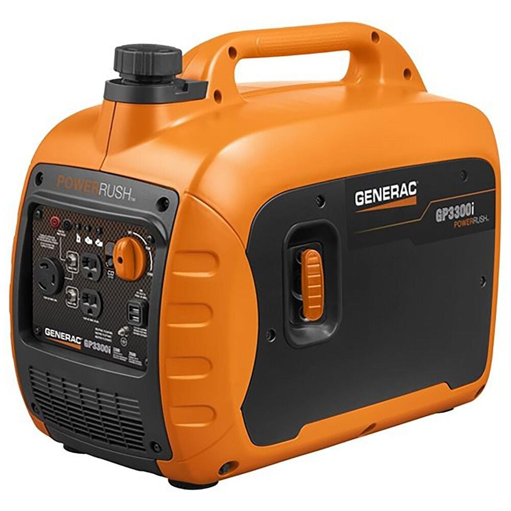 Generac GP3300i Portable Inverter Generator in Orange and Black, , large