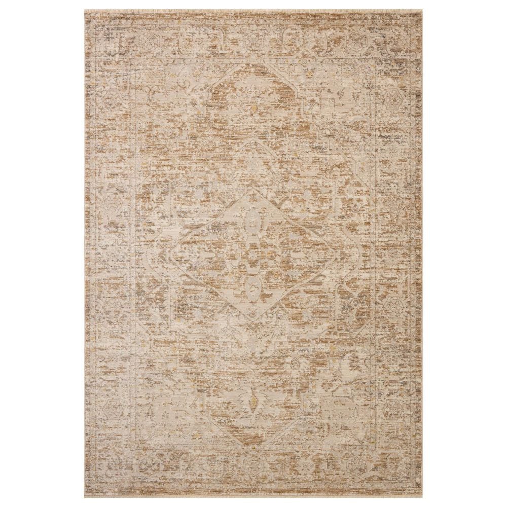 Loloi Clarisse Taupe and Dove 11"6" x 15"7" Area Rug, , large