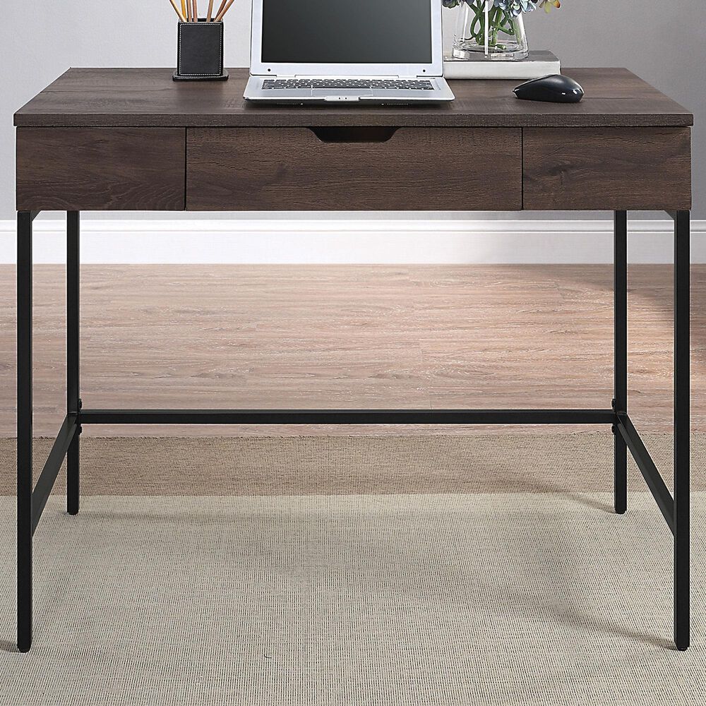 OSP Home Contempo Sit-To-Stand Adjustable Height Desk in Ozark Ash, , large