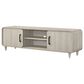 Crown Mark Nyomi 71" TV Stand in White, , large