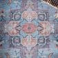 Safavieh Serapi Traditional 9" x 12" Blue and Ivory Area Rug, , large