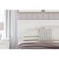 Ashley Hallityn Full Panel Platform Bed in Matte White, , large