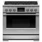 Fisher & Paykel 36" Professional Dual Fuel Range with Natural Gas in Stainless Steel, , large