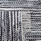 Safavieh Montauk MTK251 6" x 9" Grey and Black Area Rug, , large