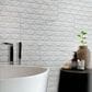 MS International Dymo Calacatta Chex White 12" x 24" Ceramic Tile, , large