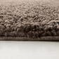Safavieh August Shag 3" Round Brown Area Rug, , large