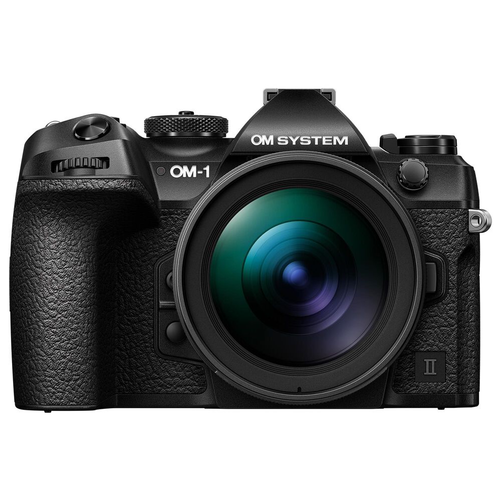 OM- System OM-1 Mark II Camera Body with 12-40mm f/2.8 Pro II Lens in Black, , large