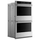 KitchenAid 30" Double Wall Oven with Air Fry Mode in PrintShield Stainless, , large